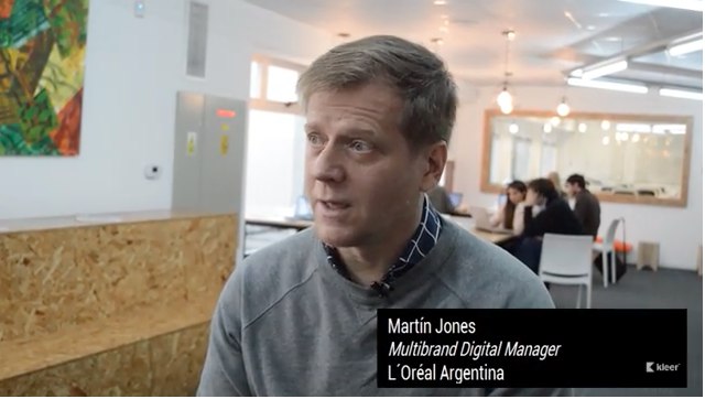Martín Jones, Multibrand Digital Manager de L'Oréal Argentina